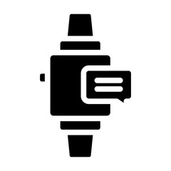 Typing Vector Glyph Icon Design