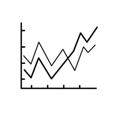 stock market chart icon
