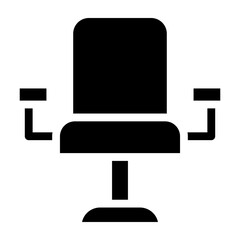 Seat Vector Glyph Icon Design