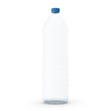 Water bottle 1.5L isolated on transparent background
