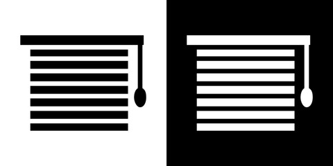 Blinds icon symbols. Vector illustration.