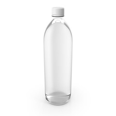 Water bottle isolated on transparent background