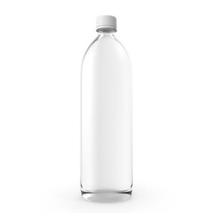 Water bottle isolated on transparent background