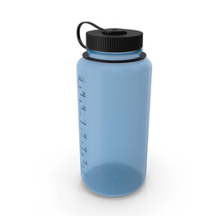 Clean water container isolated on transparent background