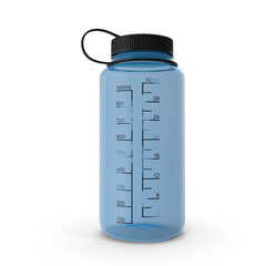 Clean water container isolated on transparent background