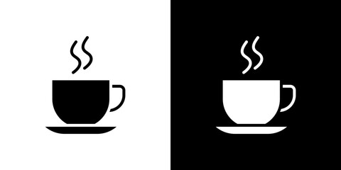 Coffee icon symbols. Vector illustration.