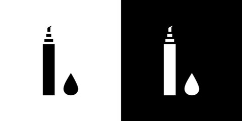 Concealer icon symbols. Vector illustration.