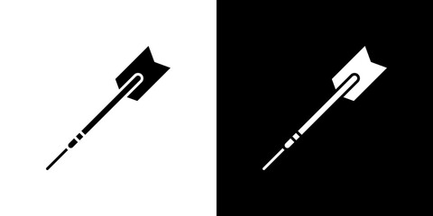 Dart icon symbols. Vector illustration.