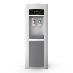 Water dispenser isolated on transparent background