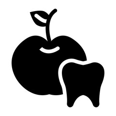 Nutrition Vector Glyph Icon Design