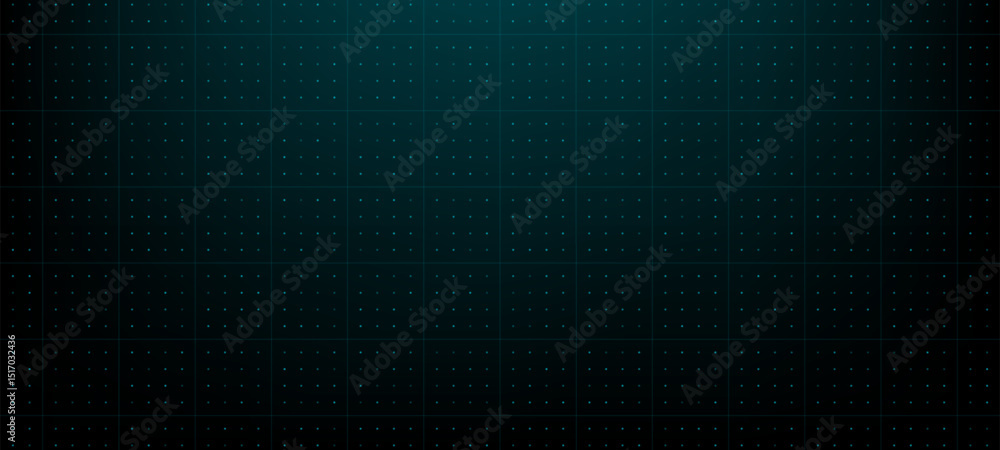 Aufkleber Abstract empty background for data visualization. cyberpunk style. vector graphics. sci-fi background for game UI, HUD and user interface design. tech style. grid design with lines, dots