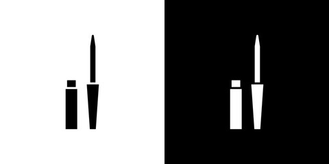 Eyeliner icon symbols. Vector illustration.