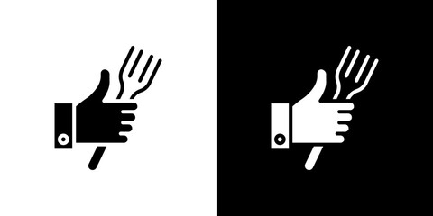 Good food icon symbols. Vector illustration.