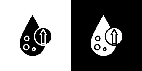 High cholesterol icon symbols. Vector illustration.