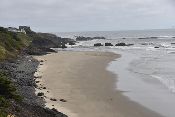 Pacific Ocean, beach