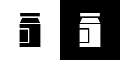 Jar icon symbols. Vector illustration.