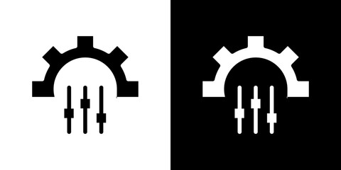 Mass customization icon symbols. Vector illustration.