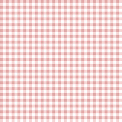 Red and white gingham checkered pattern background