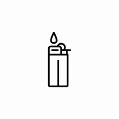 pocket lighter icon sign vector