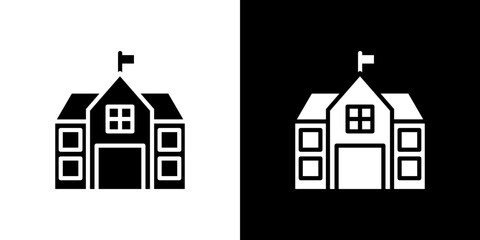 school icon symbols. Vector illustration.