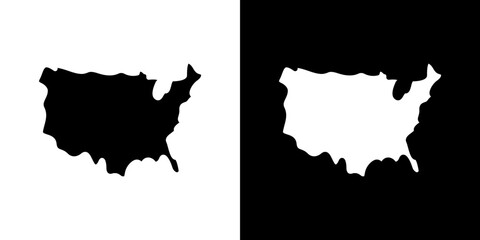 State country icon symbols. Vector illustration.