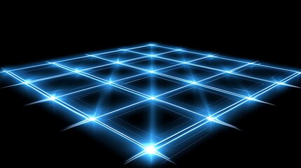 Abstract glowing grid pattern (7)