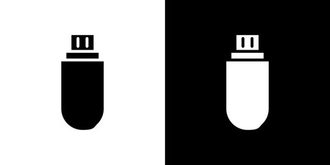usb drive icon symbols. Vector illustration.