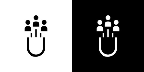 User engagement icon symbols. Vector illustration.