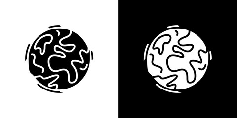 World icon symbols. Vector illustration.