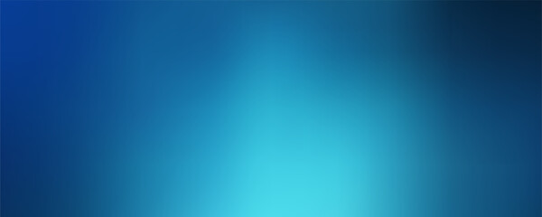 Spotlight shines on dark blue background. Gradient blurred wall. Abstract illustration for cover. Minimalistic backdrop from light. Art & Illustration