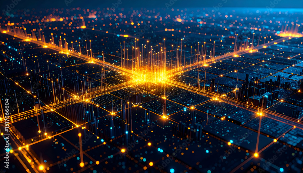 Poster data mining digital excavation - abstract visualization of information extraction