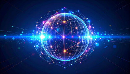 Obraz premium Personalized Learning AI-Powered Education Sphere for Adaptive Content