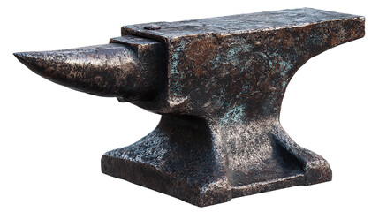 A weathered anvil, symbol of enduring strength and the legacy of metalworking practices.