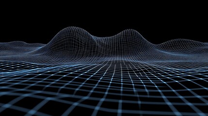 Abstract digital landscape (524)