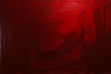 Fototapeta premium Dramatic Red Acrylic Abstract Art Background for Creative Projects