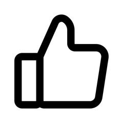 Thumbs Up Line icon