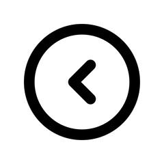 Back Arrow Line icon