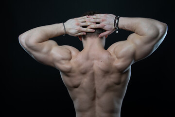 Male back