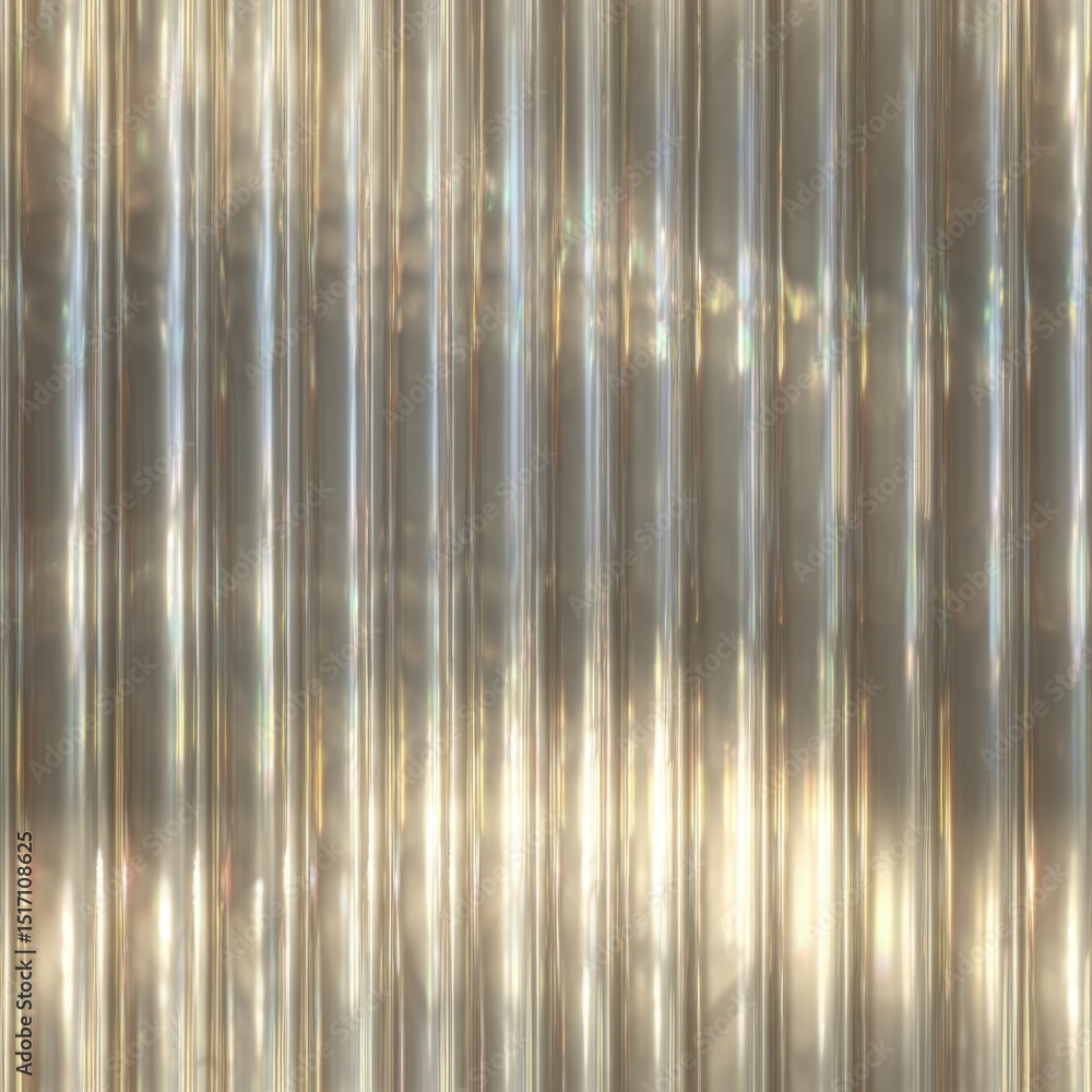 Poster seamless texture this reeded glass displays a smooth, surface with vertical lines reflecting light, 