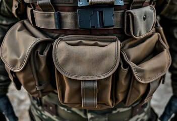 close up of a person wearing a military uniform