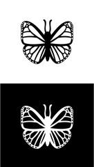 butterfly silhouette