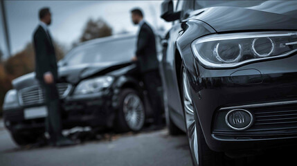 an editorial photograph for the blog article titled Types of Injuries in FrontEnd Accidents FrontEnd Collision Attorneys personal injury lawyers hyper reali