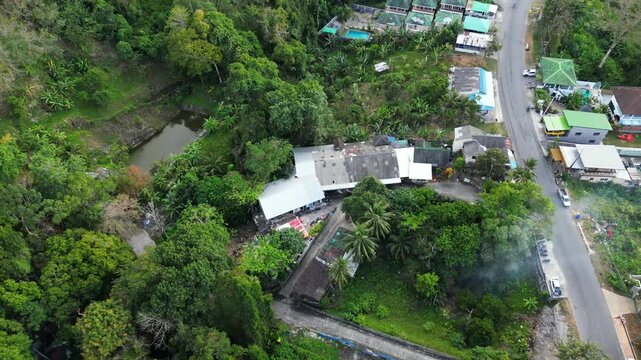 Thailand, Phuket in den Bergen.