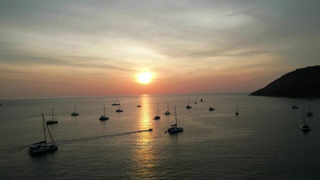 Golden Hour in Phuket, Thailand.