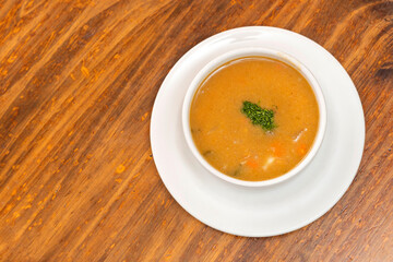 Mazamorra Chiquita is a typical soup from the boyacense region