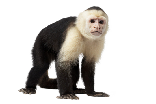 White-faced Capuchin Monkey Portrait of a Primate