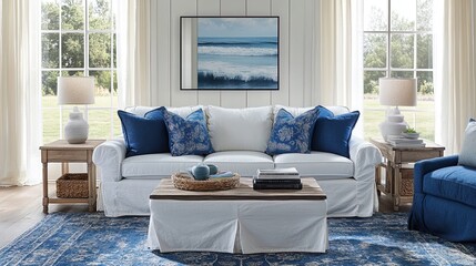 Anchor the room with signature, statement pieces.