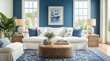 Anchor the room with signature, statement pieces. 