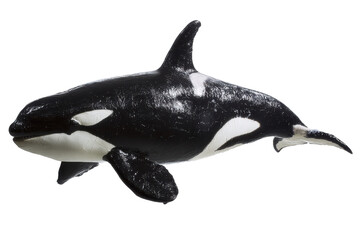 Fototapeta premium Powerful Orca Whale Majestic Ocean Predator - Stunning Wildlife Image