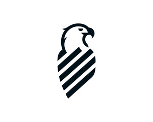 American eagle logo featuring clean brand identity